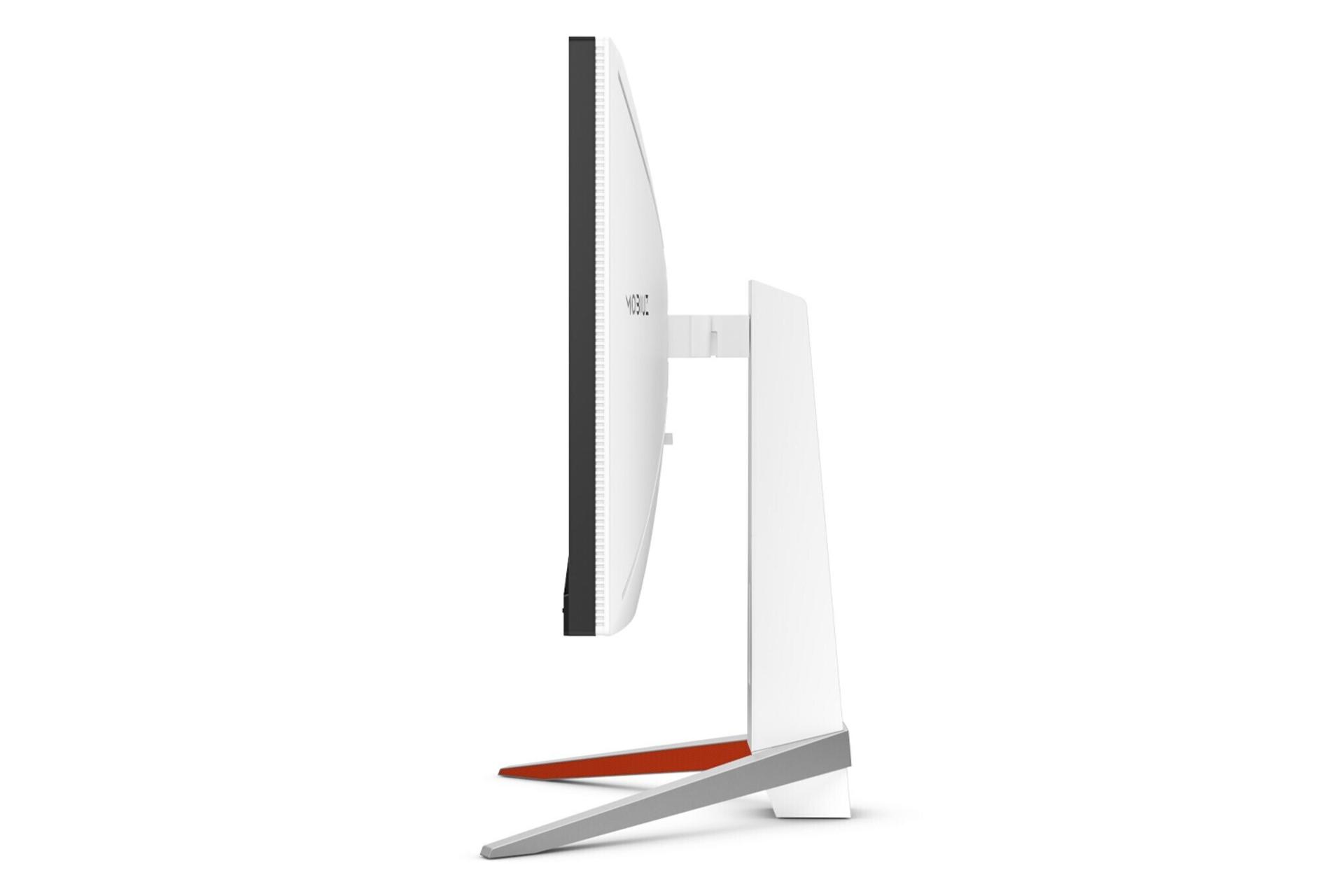 نمای کنار مانیتور بنکیو 27 اینچ مدل MOBIUZ EX2710U