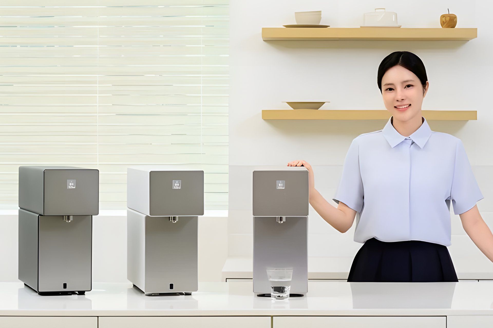 دستگاه تصفیه آب هوشمند سامسونگ Bespoke AI