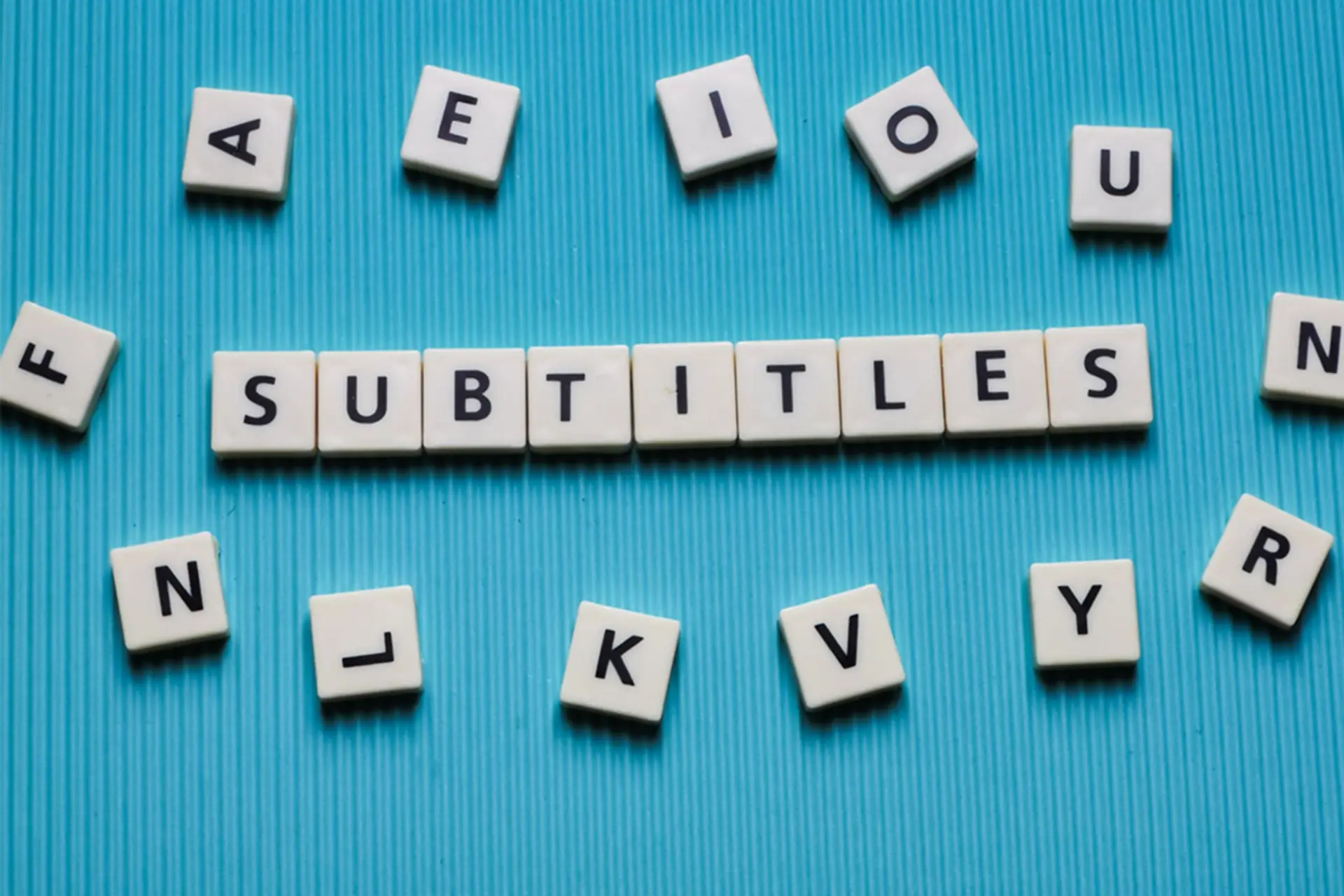 حروف کلمه Subtitle 