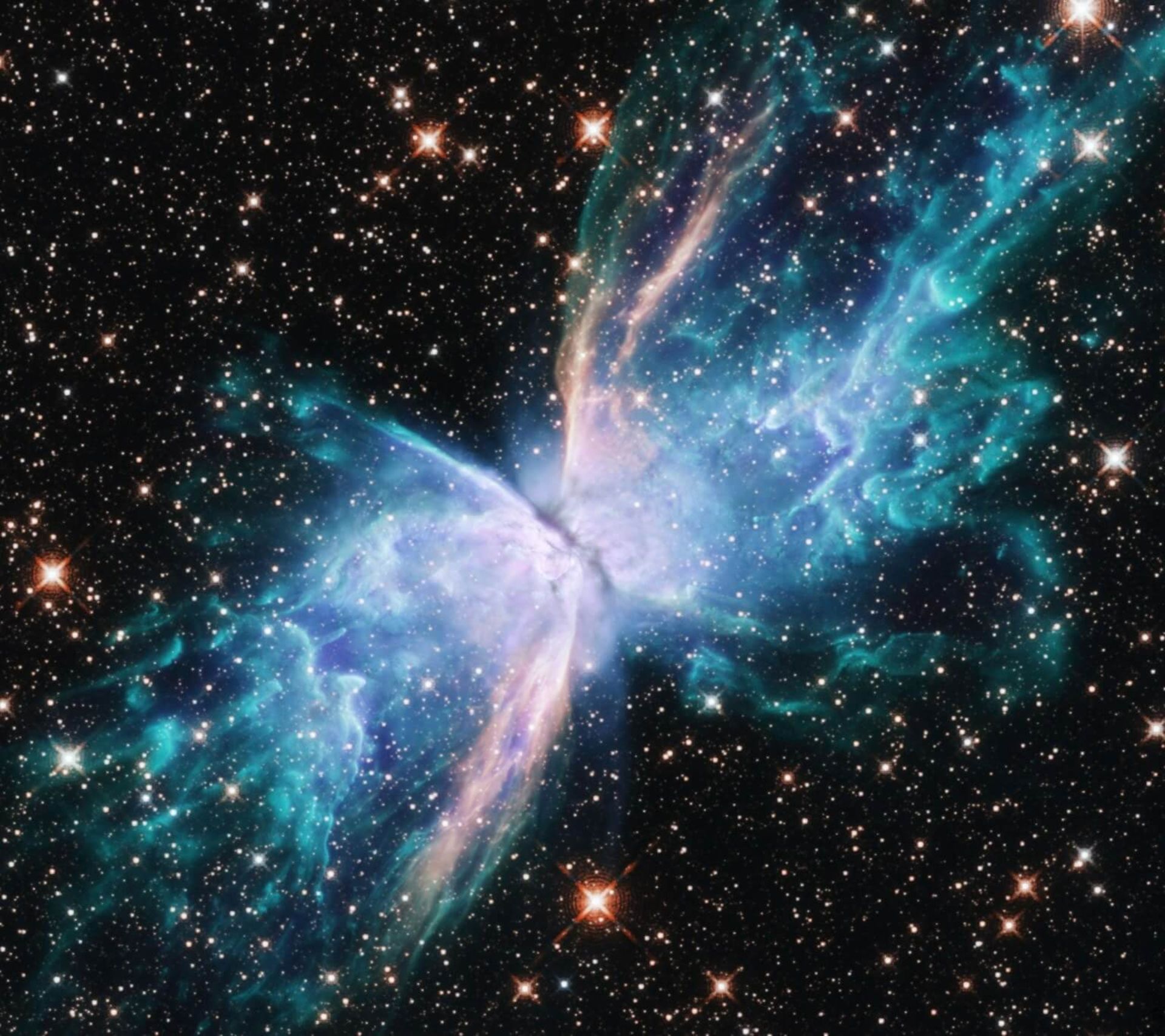 سال سی و یکم پروژه تلسکوپ فضایی هابل - Caldwell 69: Butterfly Nebula