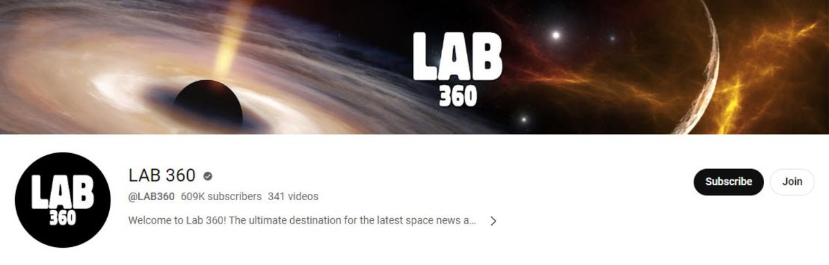 YouTube channel LAB 360
