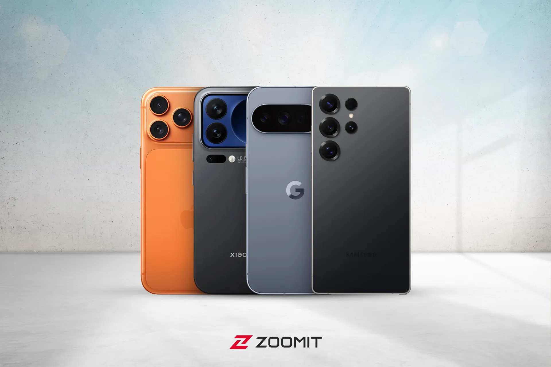 چهار گوشی از اپل سامسونگ شیائومی و سامسونگ