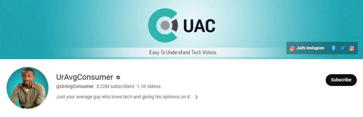 UAC YouTube channel