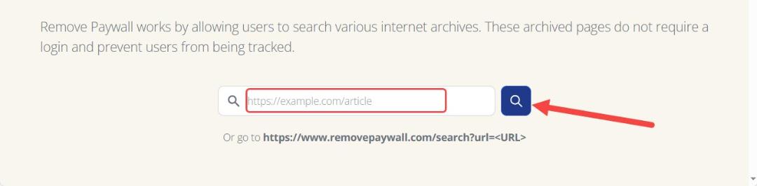 پلتفرم removepaywall