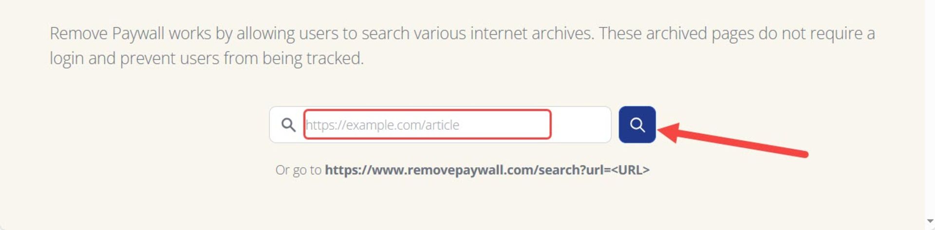پلتفرم removepaywall
