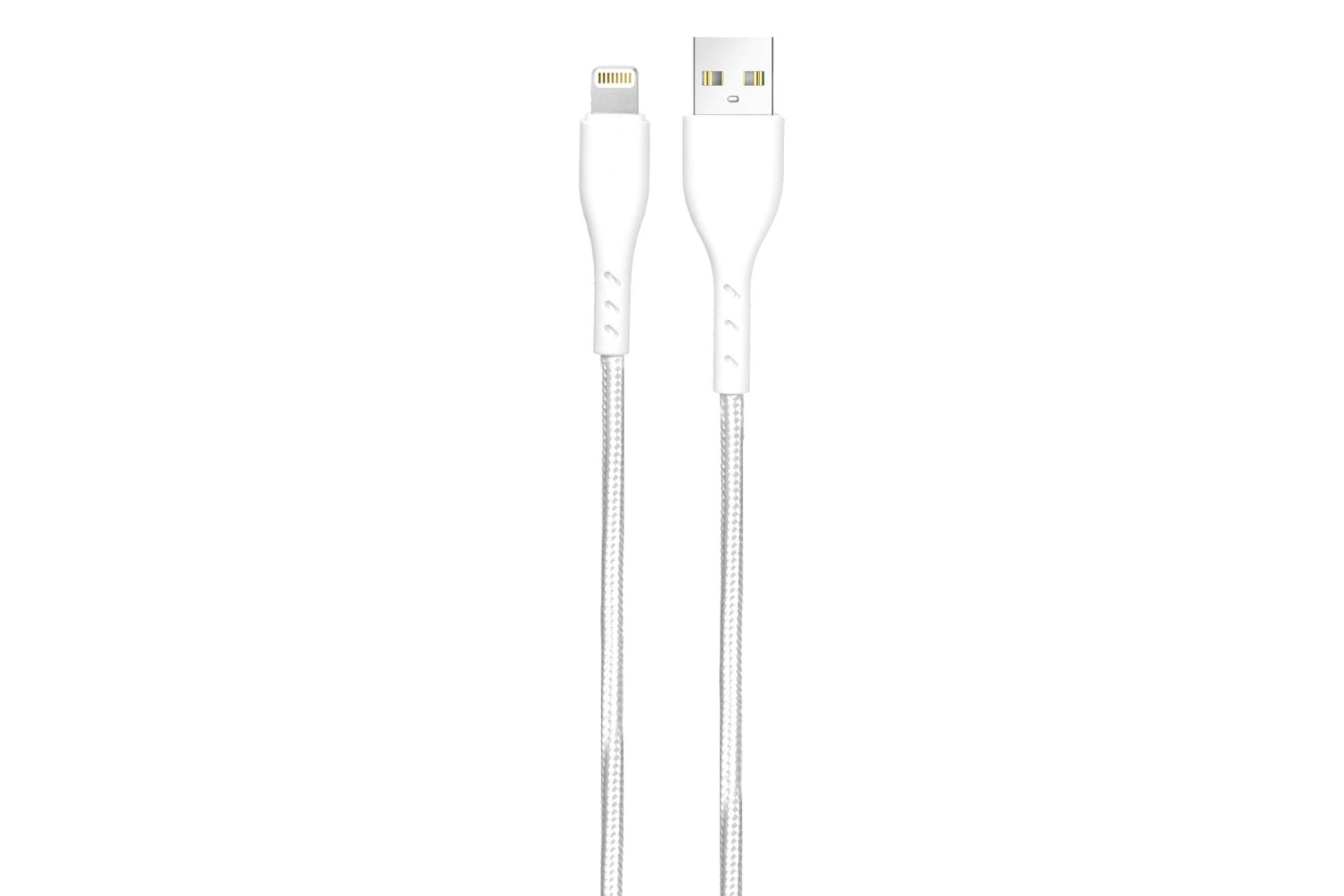 کابل شارژ USB بیاند Type-A به Lightning مدل BA-343 با طول 1 متر