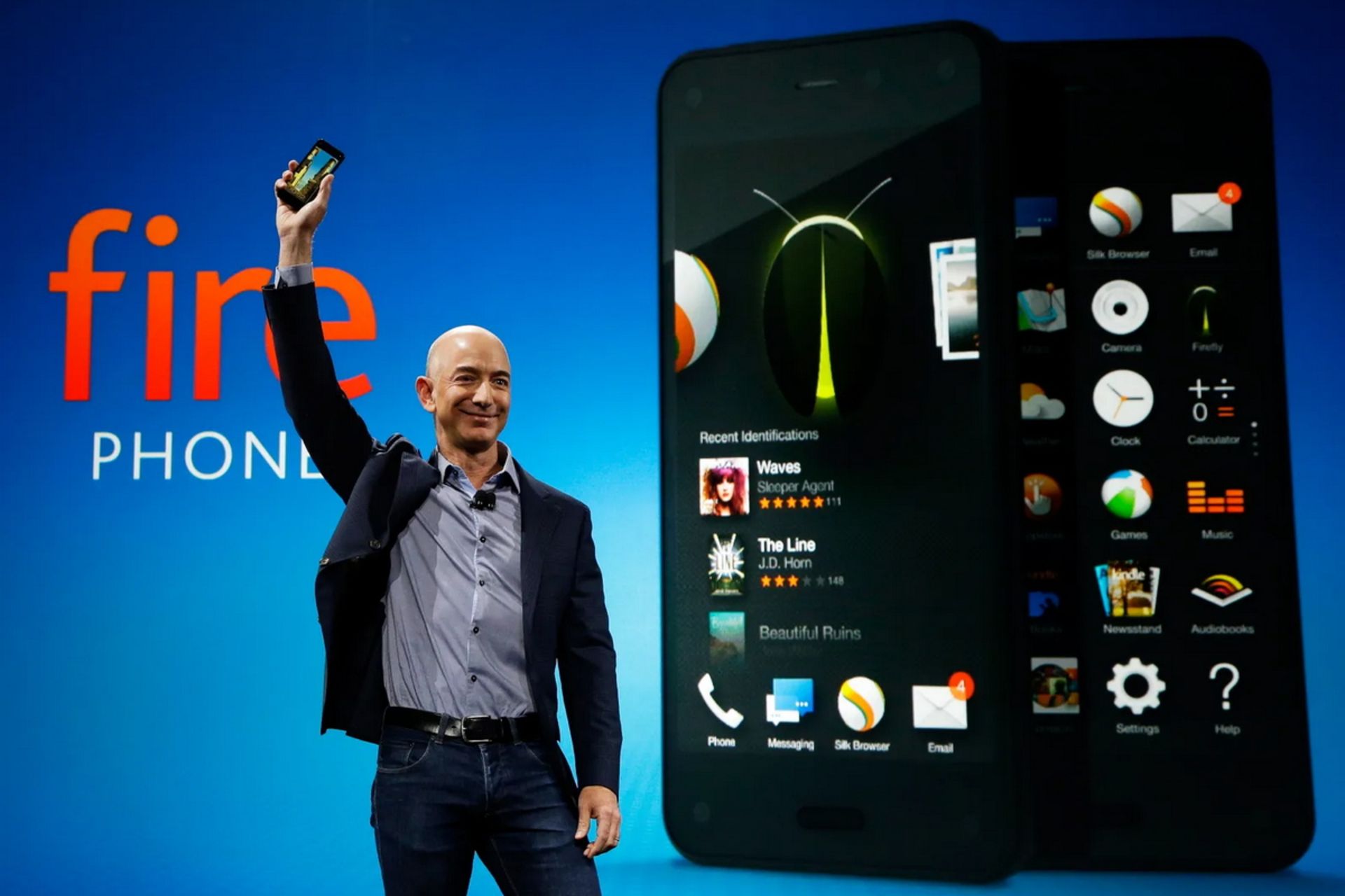 Jeff Bezos, Amazon Fire Phone launch event 2014