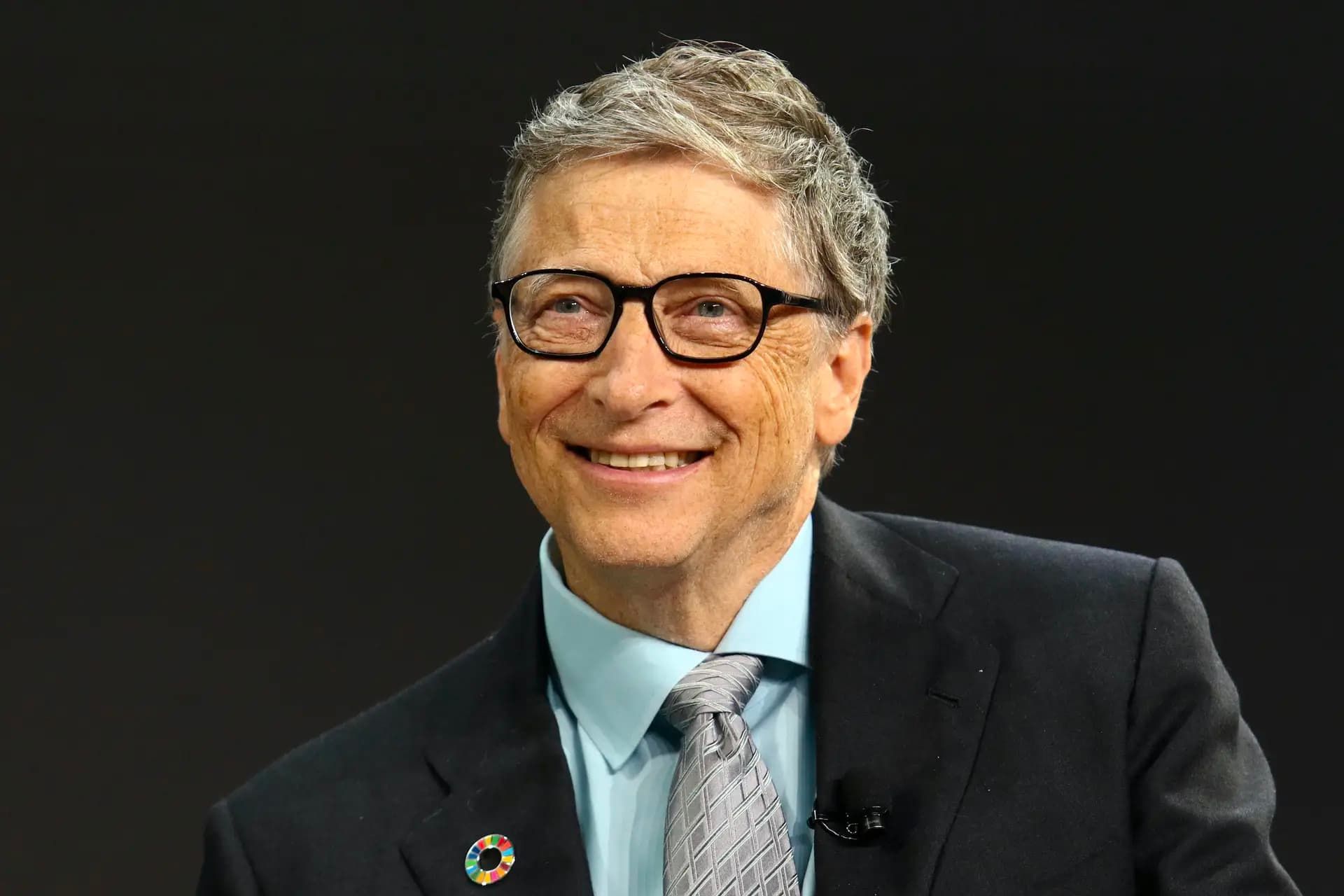 لبخند بیل گیتس / Bill Gates خوشحال