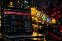 پنل کاربری بایننس (Binance) با پیام تعلیق واریز و برداشت وجه