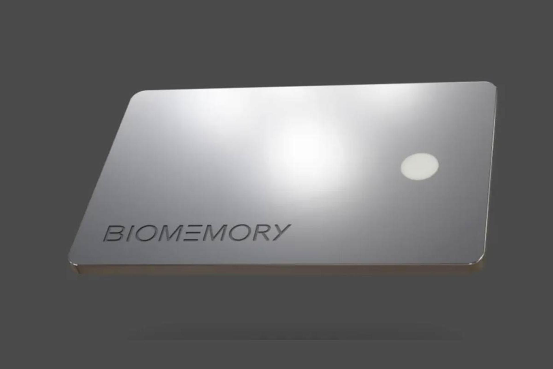 کارت ذخیره DNA یک کیلوبایتی Biomemory