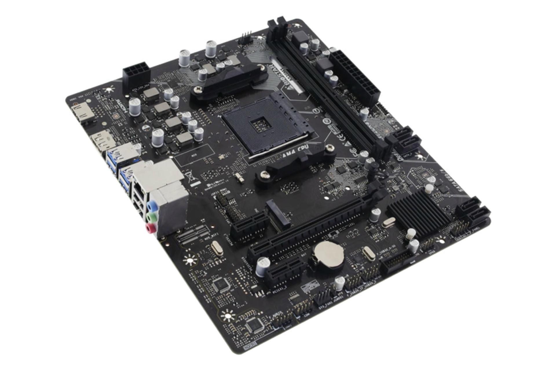 سمت چپ مادربرد بایواستار Biostar A520MT Ver. 6.0