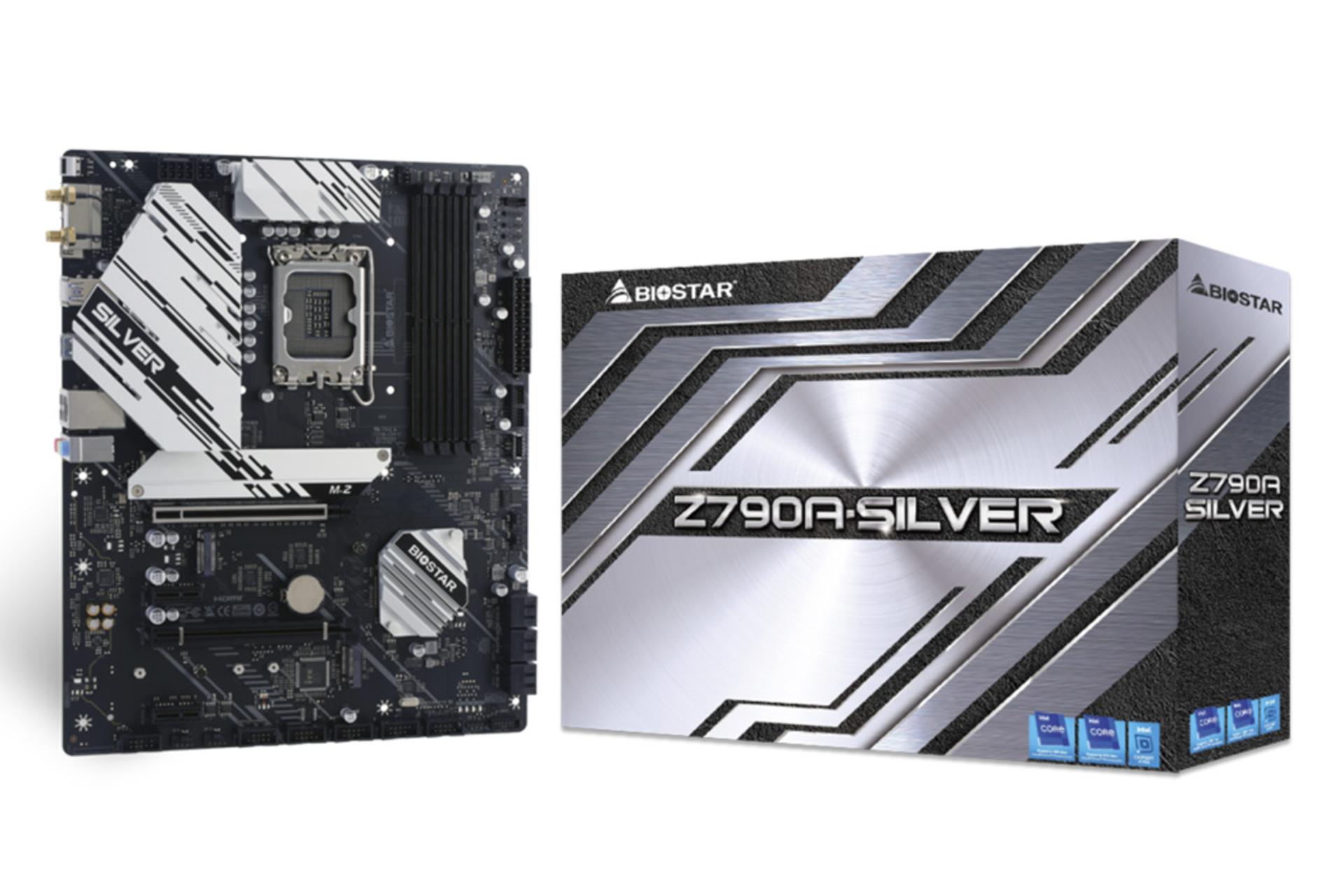 جعبه مادربرد بایواستار Biostar Z790A-SILVER Ver. 5.0