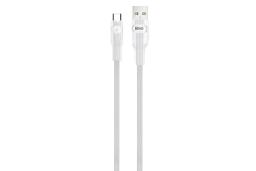 کابل شارژ USB بیوا Type-A به Type-C مدل C-01T با طول 1 متر رنگ سفید