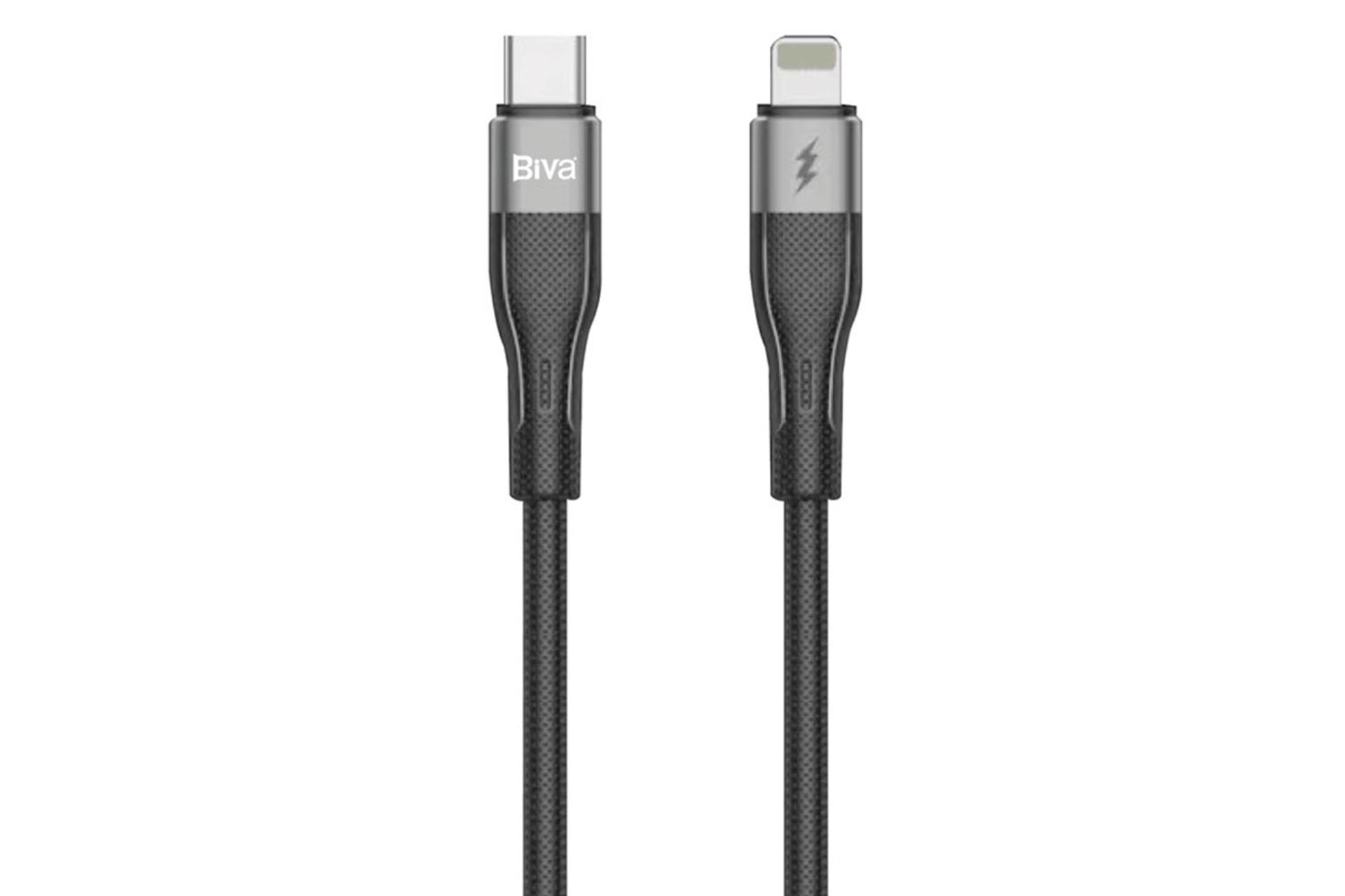 کابل شارژ USB بیوا Type-C به Lightning مدل C-20CL با طول 2 متر