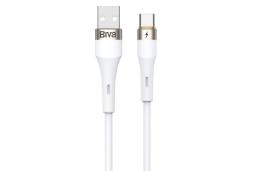 کابل شارژ USB بیوا Type-A به Type-C مدل C-21T با طول 1.2 متر