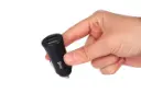 ابعاد شارژر بیوا Biva CC-22 در دست