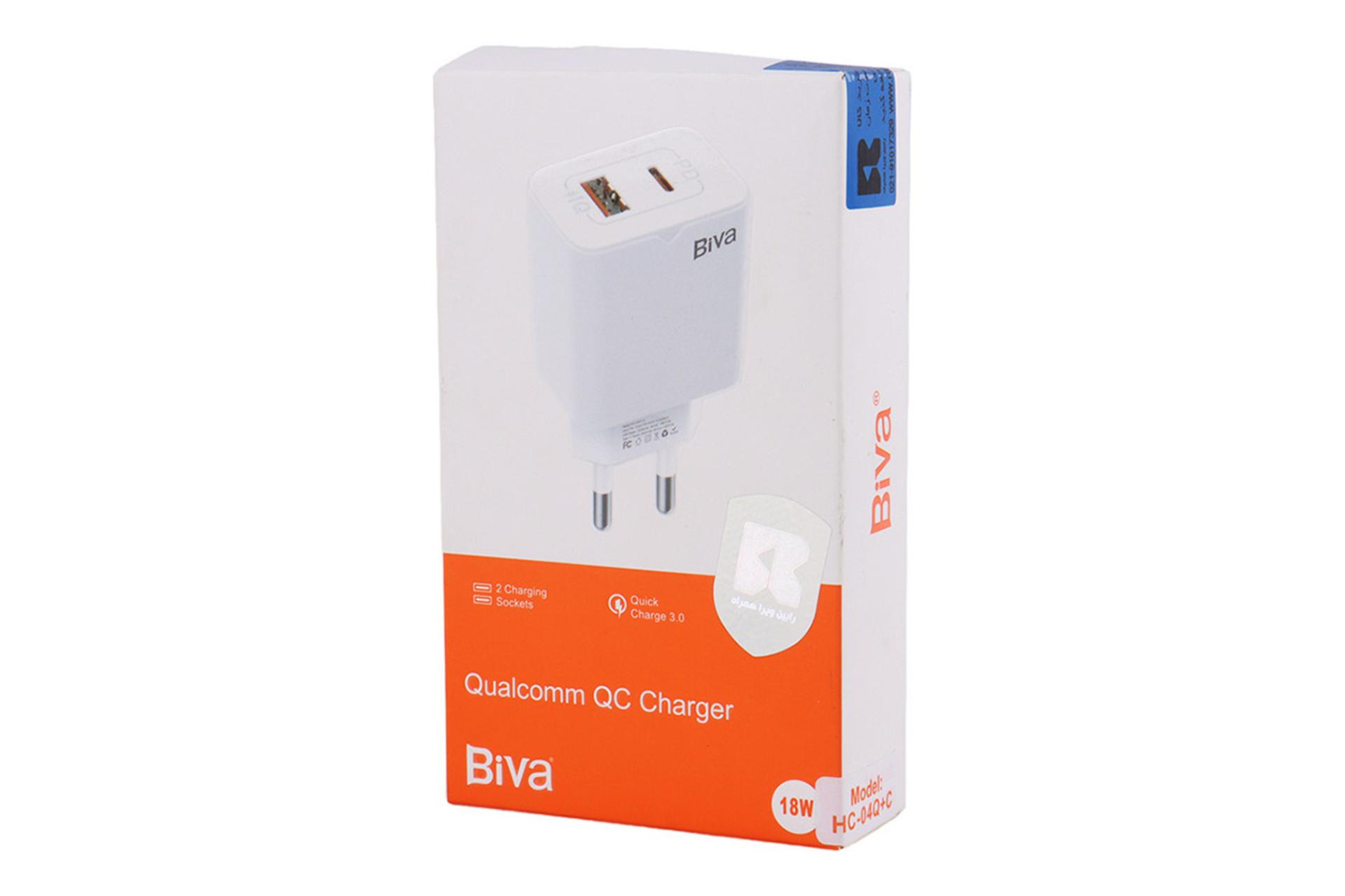 جعبه شارژر بیوا Biva HC-04Q+C