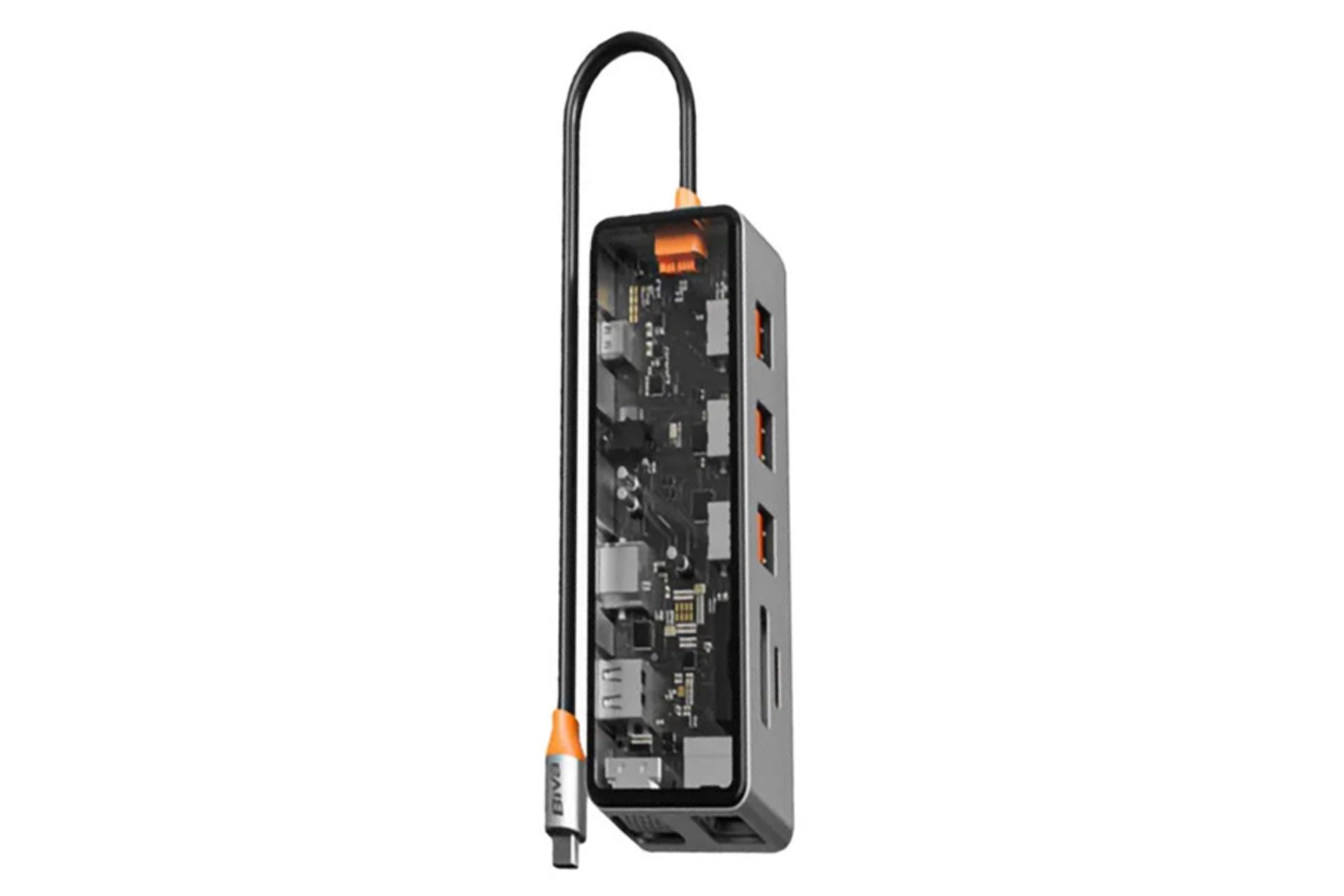 هاب USB-C بیوا 11 پورت مدل HUB-04