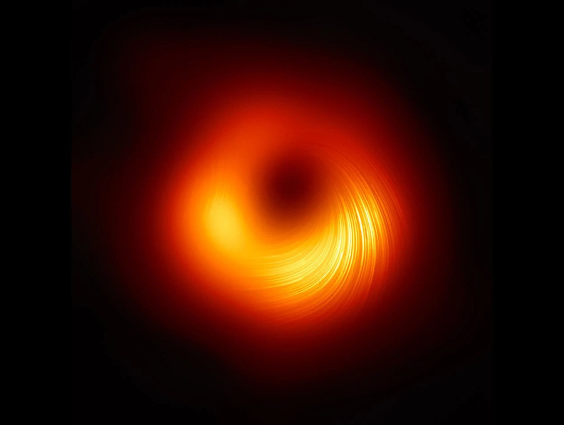The first photo of a black hole