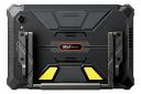 نمای پنل پشت تبلت اکتیو 12 پرو بلک ویو / Blackview Active 12 Pro با نمایش دوربین، استند، لوگو و چراغ قوه