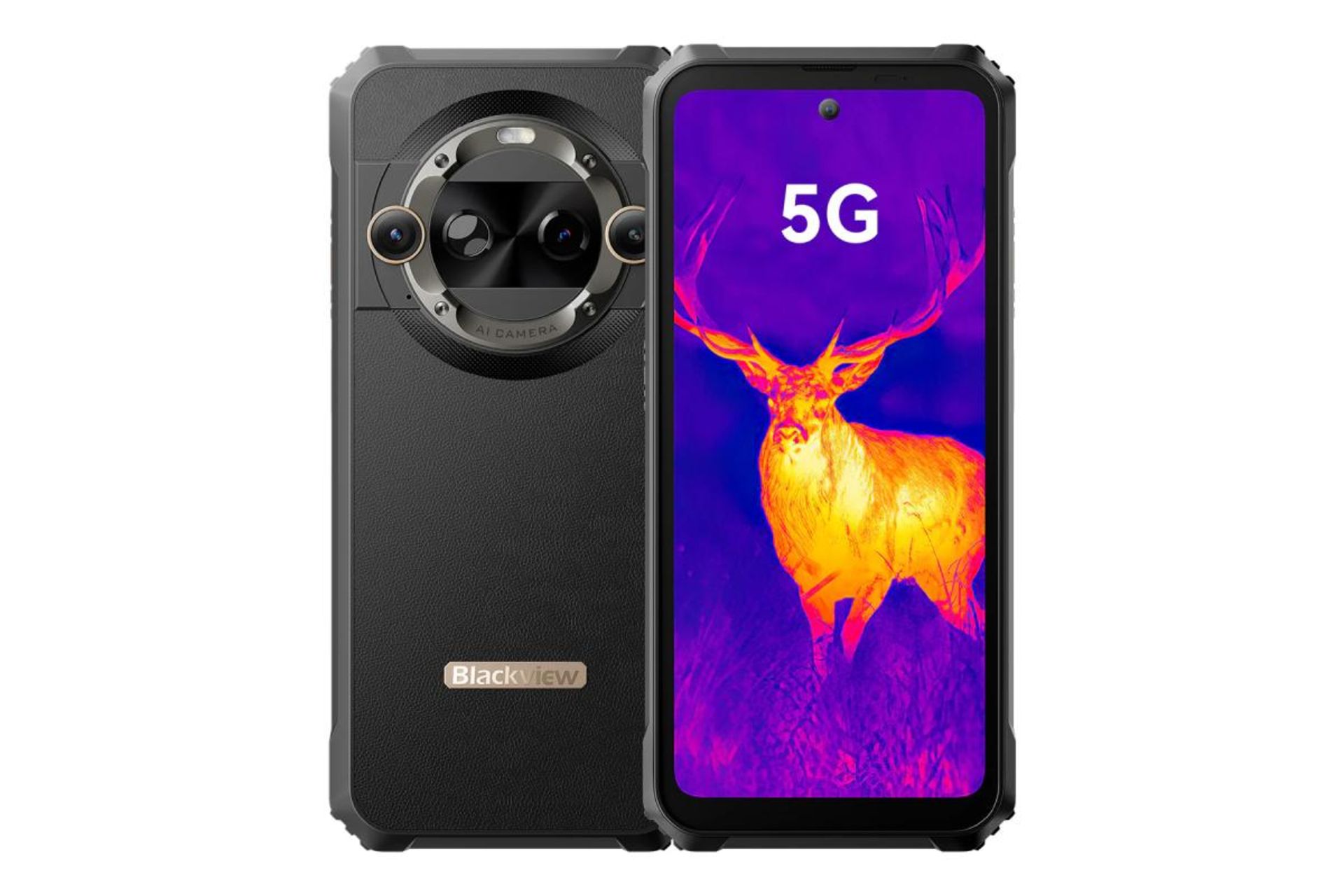 گوشی بلک ویو BL9000 Pro از نمای پشت و جلو