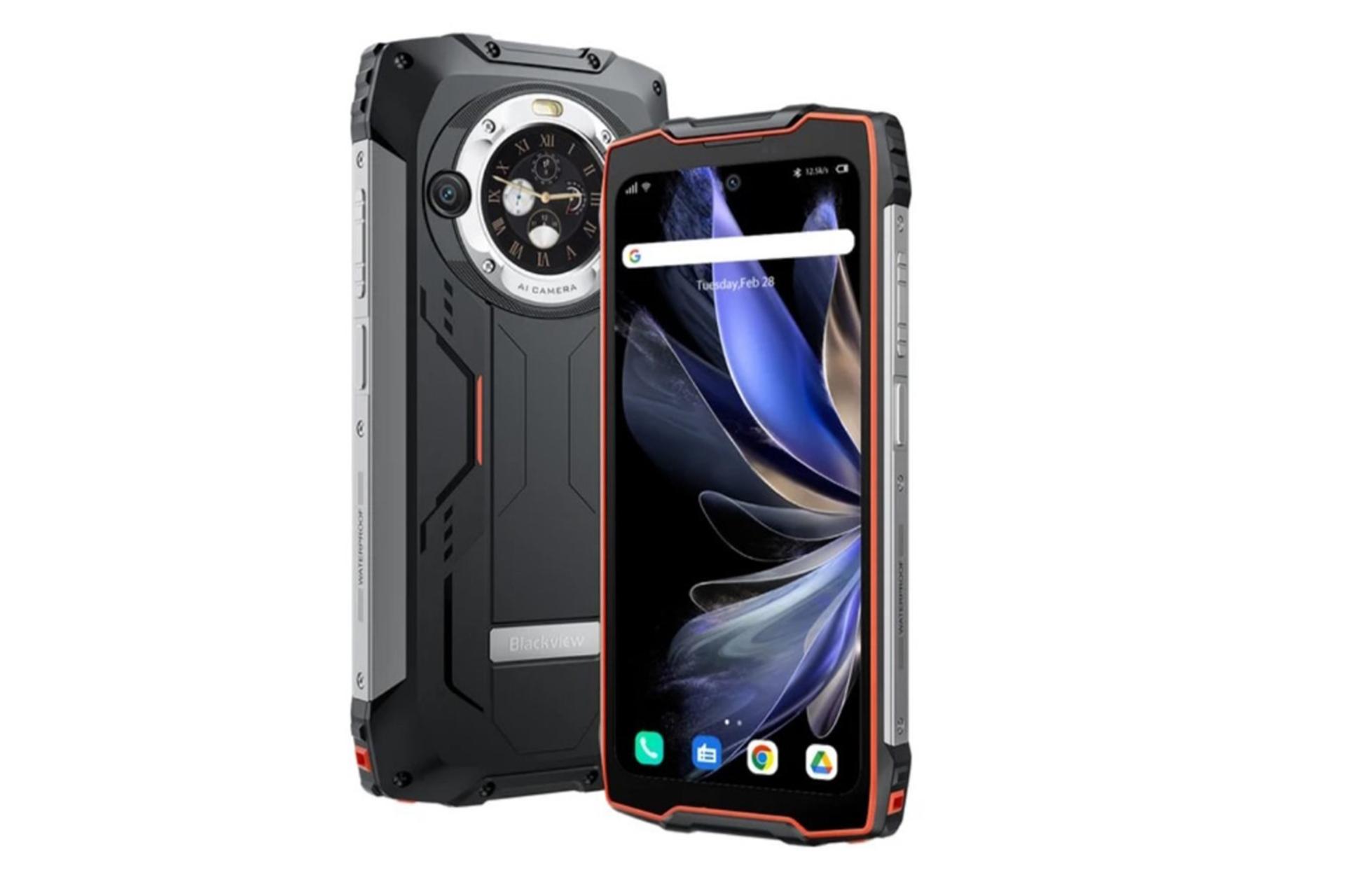 گوشی بلک ویو bv9300 پرو از دو زاویه