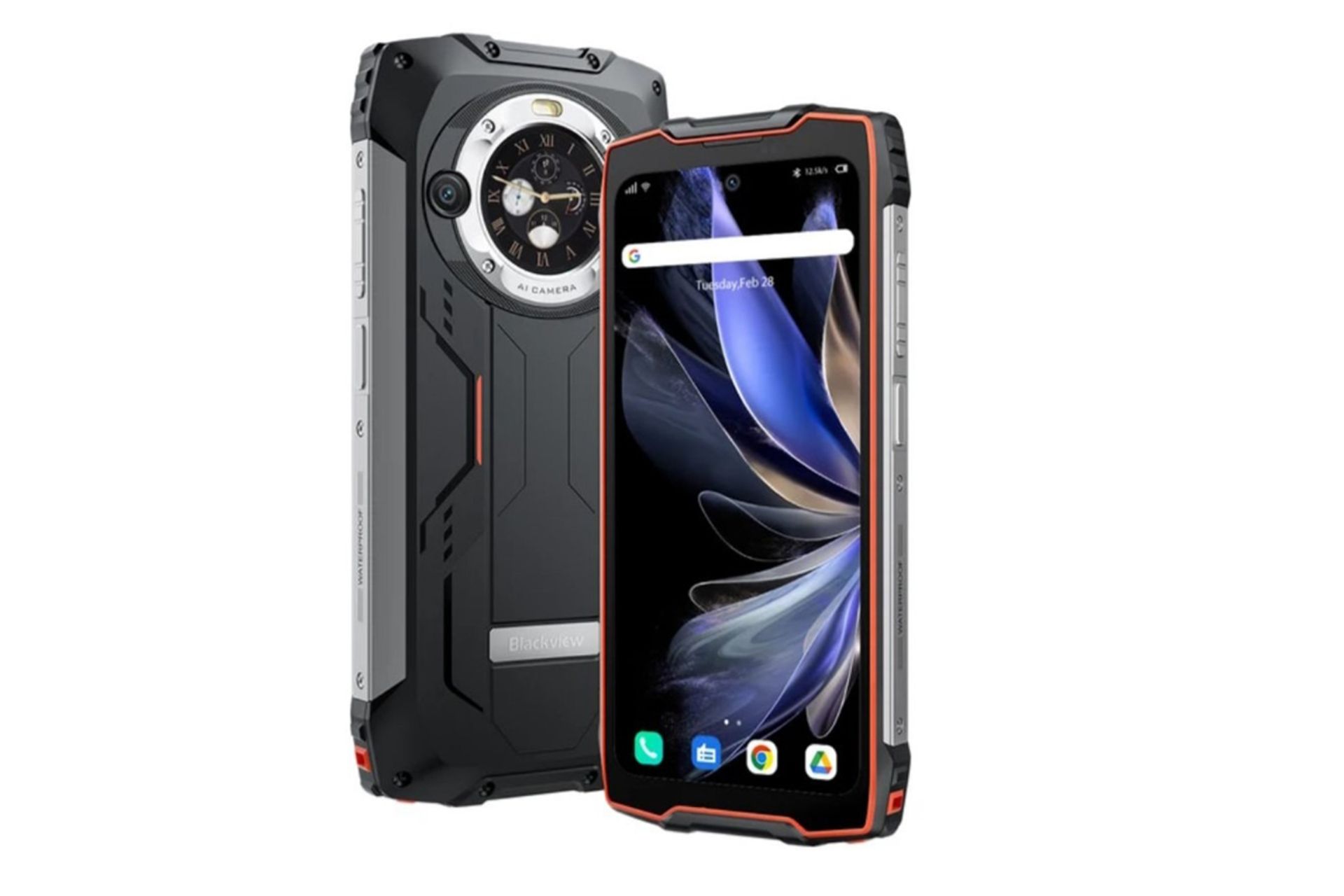 گوشی بلک ویو bv9300 پرو از دو زاویه