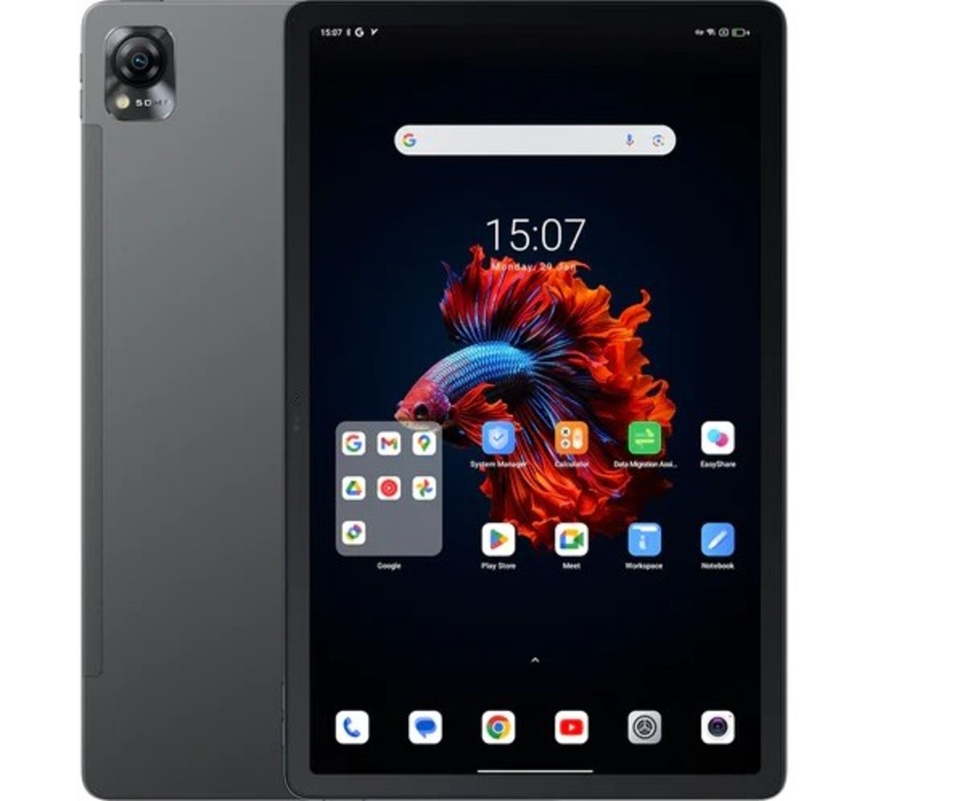 پنل پشتی و جلویی تبلت Blackview Mega 1 رنگ مشکی