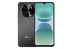 پنل جلو و پشت گوشی موبایل اسکال Tiger 8 بلک ویو مشکی / Blackview Oscal Tiger 8