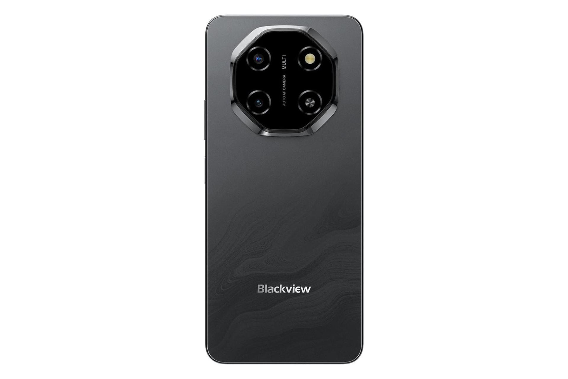 پنل پشت و چینش دوربین گوشی موبایل Shark 6 بلک ویو مشکی / Blackview Shark 6
