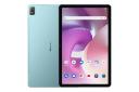نمای کلی تبلت تب 16 بلک ویو / Blackview Tab 16 با نمایشگر روشن و نمایش لوگو و دوربین پنل پشت رنگ سبز