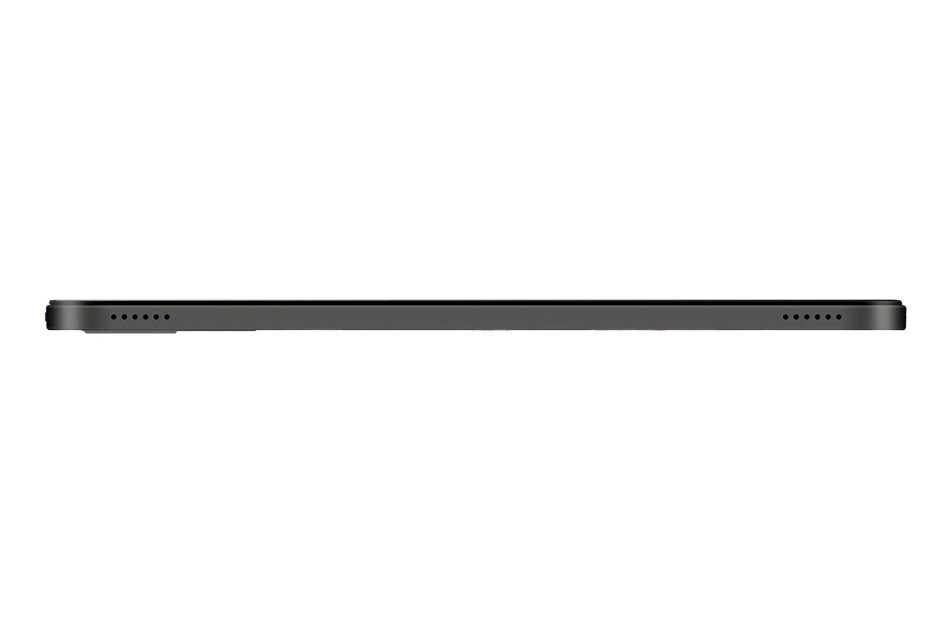 نمای لبه کناری تبلت تب 60 پرو بلک ویو / Blackview Tab 60 Pro با نمایش ضخامت و حفره های اسپیکر