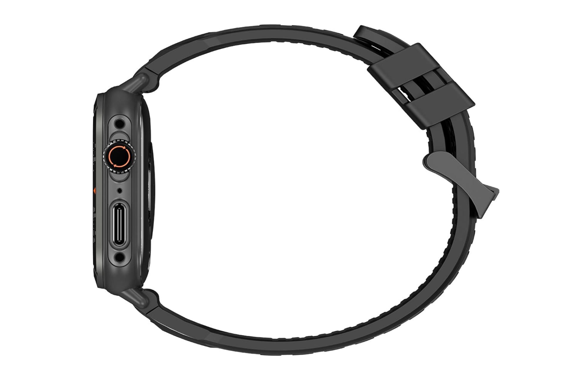 نمای جانبی ساعت هوشمند بلک ویو Blackview W30