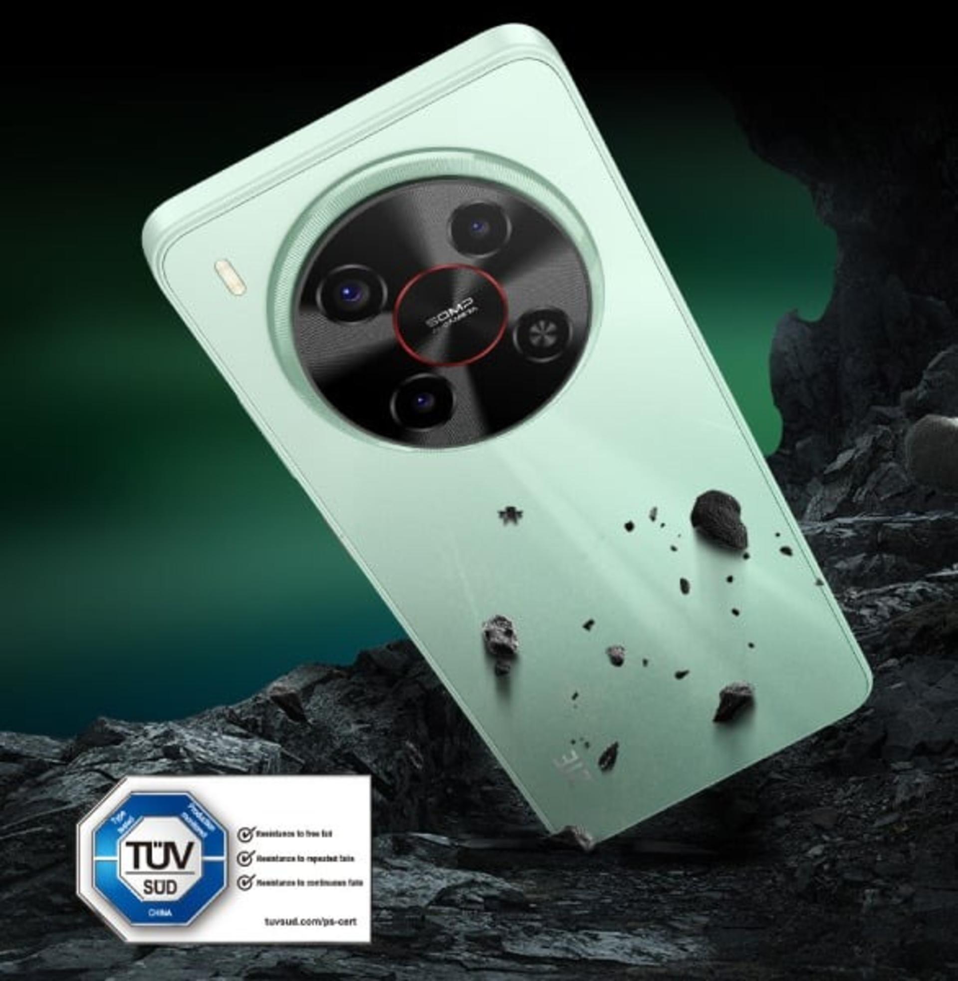 گوشی Blade V70 Max زد تی ای در حال سقوط