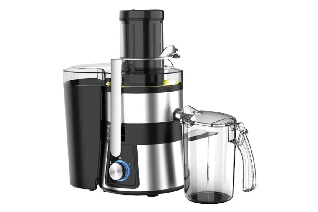 نمای سمت راست آبمیوه گیری بلانتون BCR-JU1110 به همراه پارچ