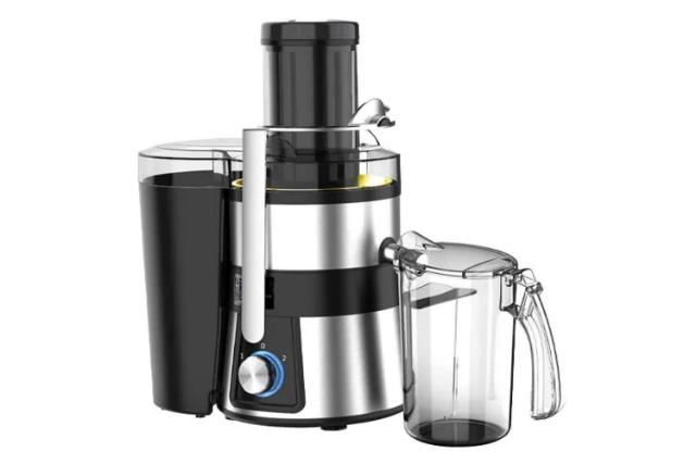 نمای سمت راست آبمیوه گیری بلانتون BCR-JU1110 به همراه پارچ