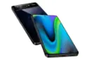 نمای جانبی گوشی موبایل بلو BLU G95 مشکی و آبی