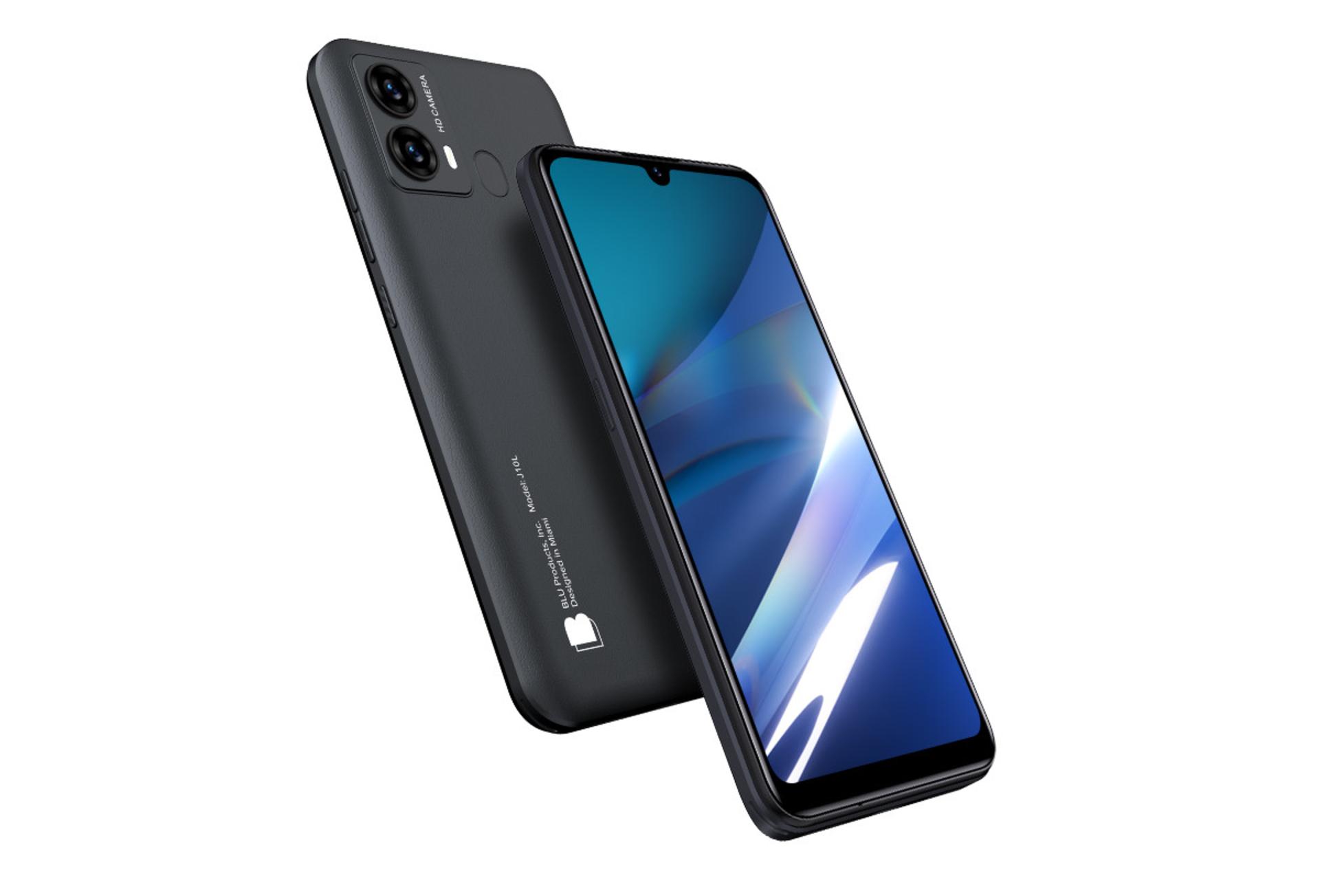 پنل جلو و صفحه نمایش گوشی موبایل J10L بلو خاکستری / BLU J10L