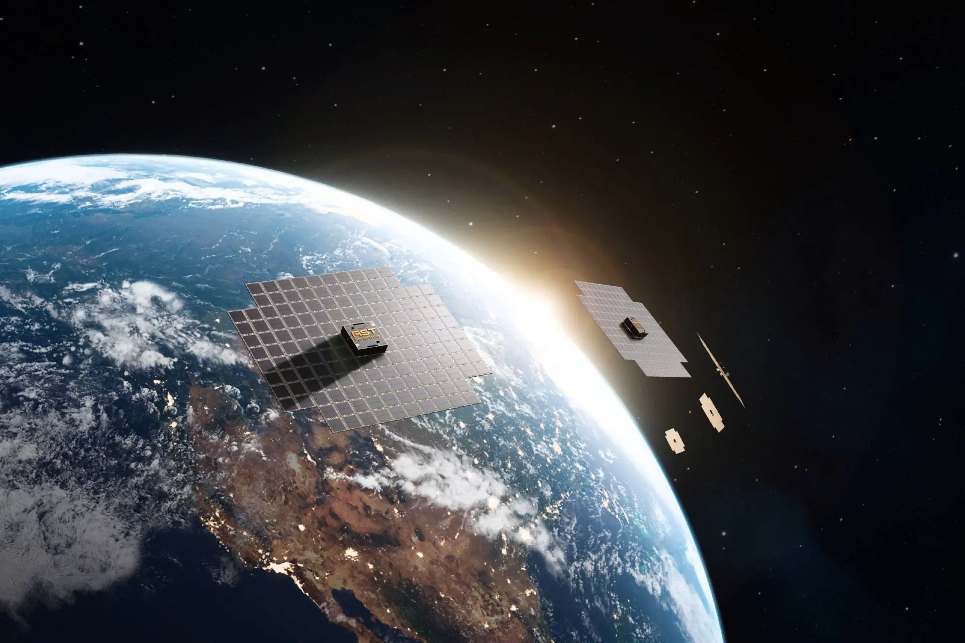 منظومه ماهواره‌ای بلوبرد ۶ بر فراز زمین