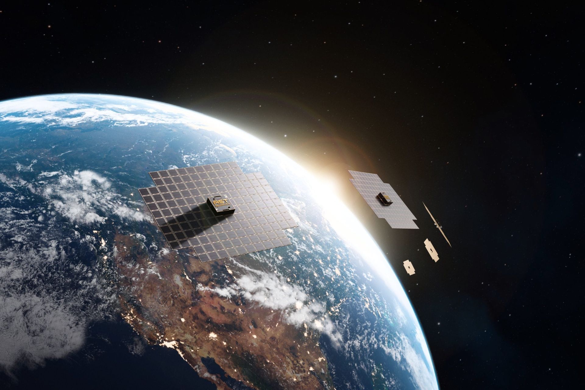 منظومه ماهواره‌ای بلوبرد ۶ بر فراز زمین