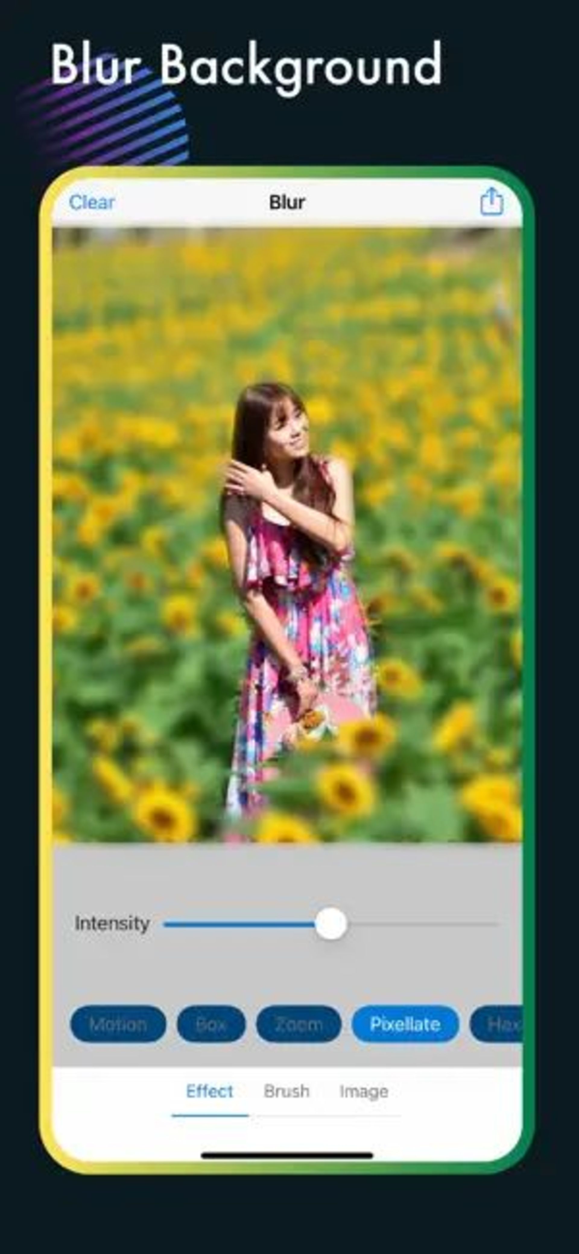 برنامه Blur Photo Background Editor آیفون