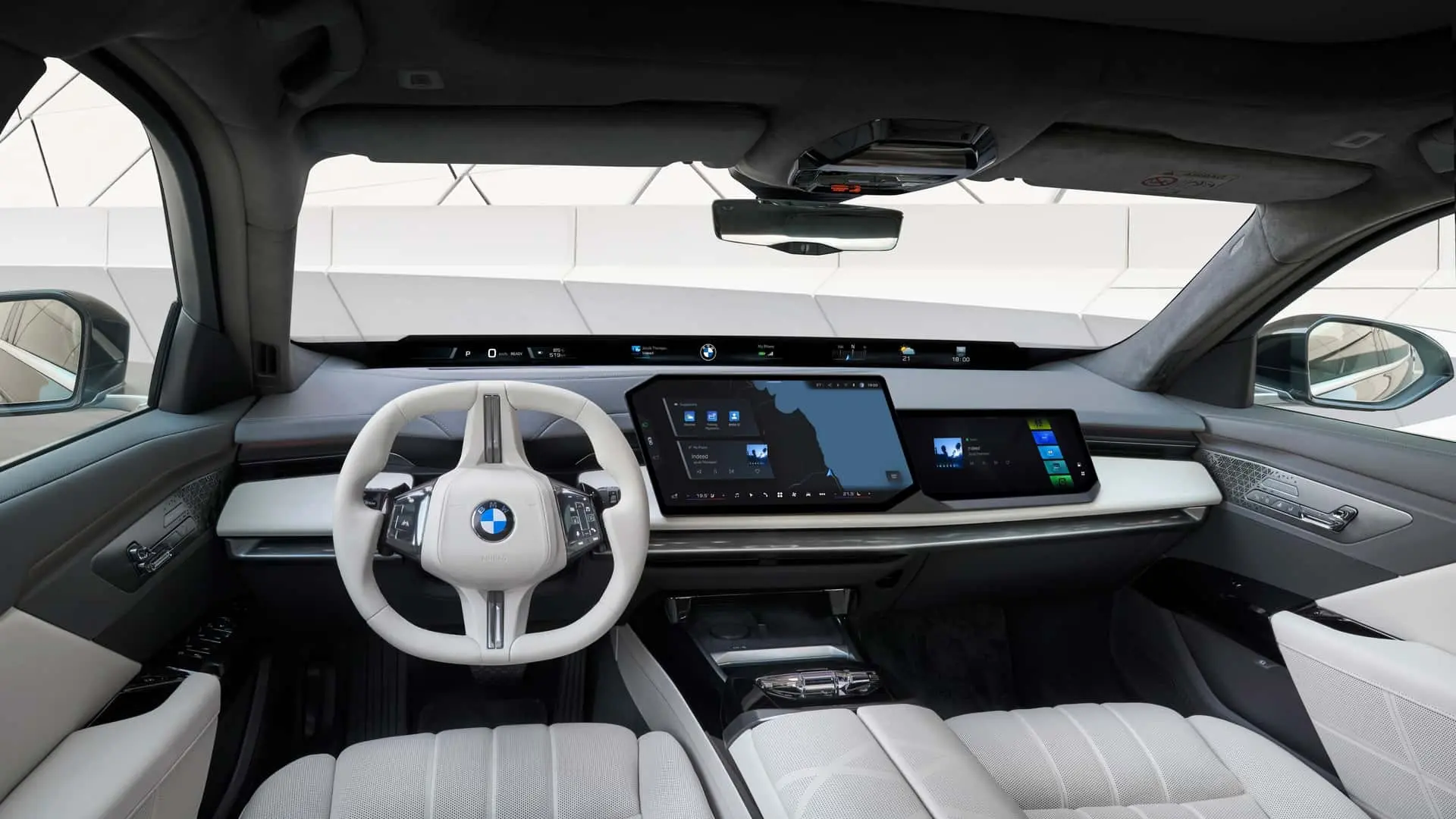 داشبورد و طراحی داخلی خودروی بی‌ام‌و سری ۷ (BMW 7 Series) مدل ۲۰۲۷
