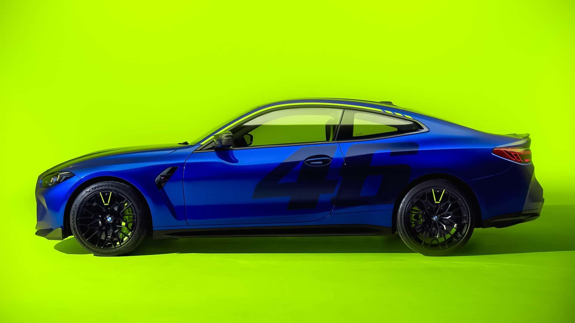 M4 CS Edition VR4 از نمای جانبی - سمت چپ خودرو