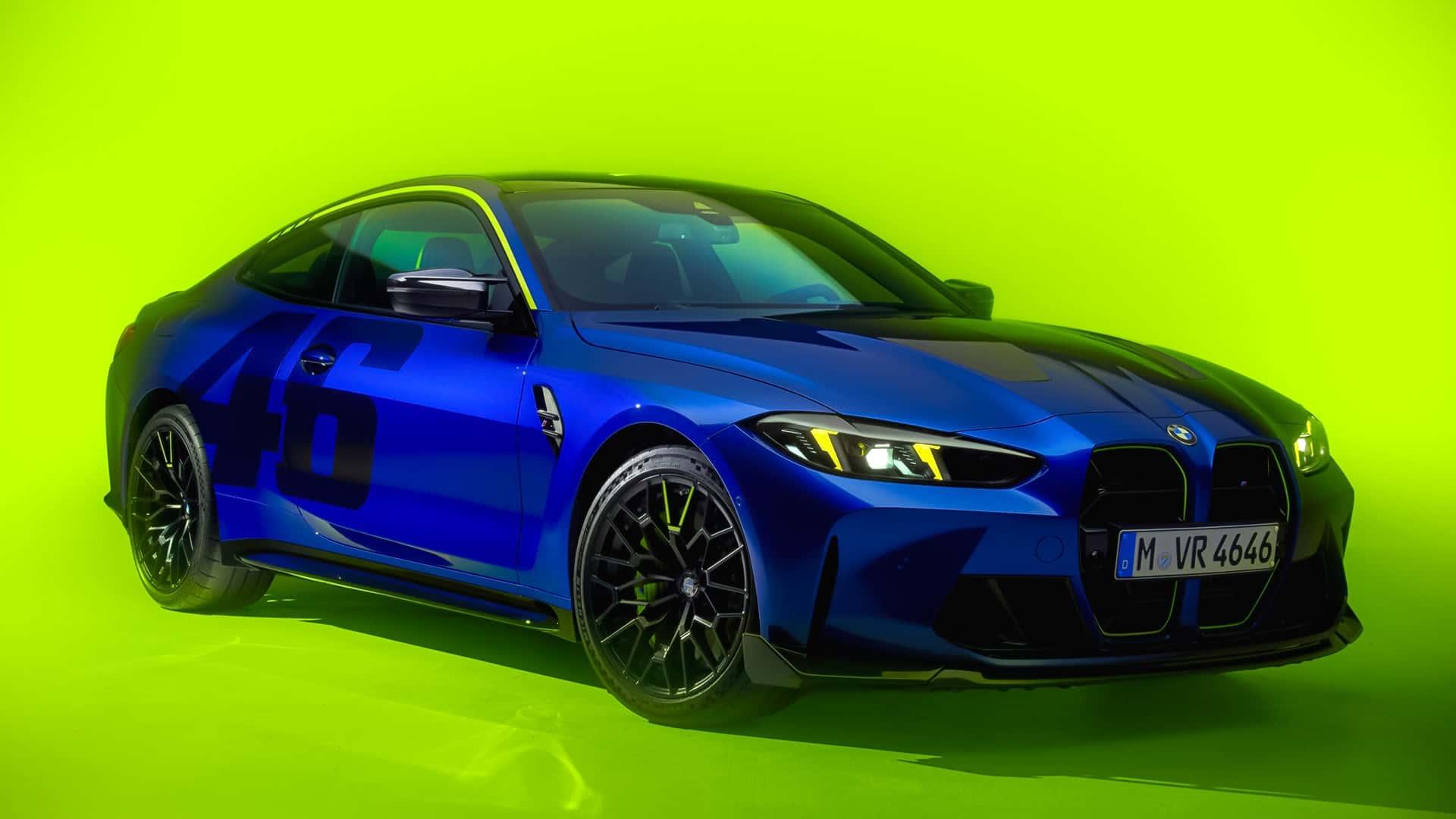 M4 CS Edition VR4 از نمای سه‌رخ جلو
