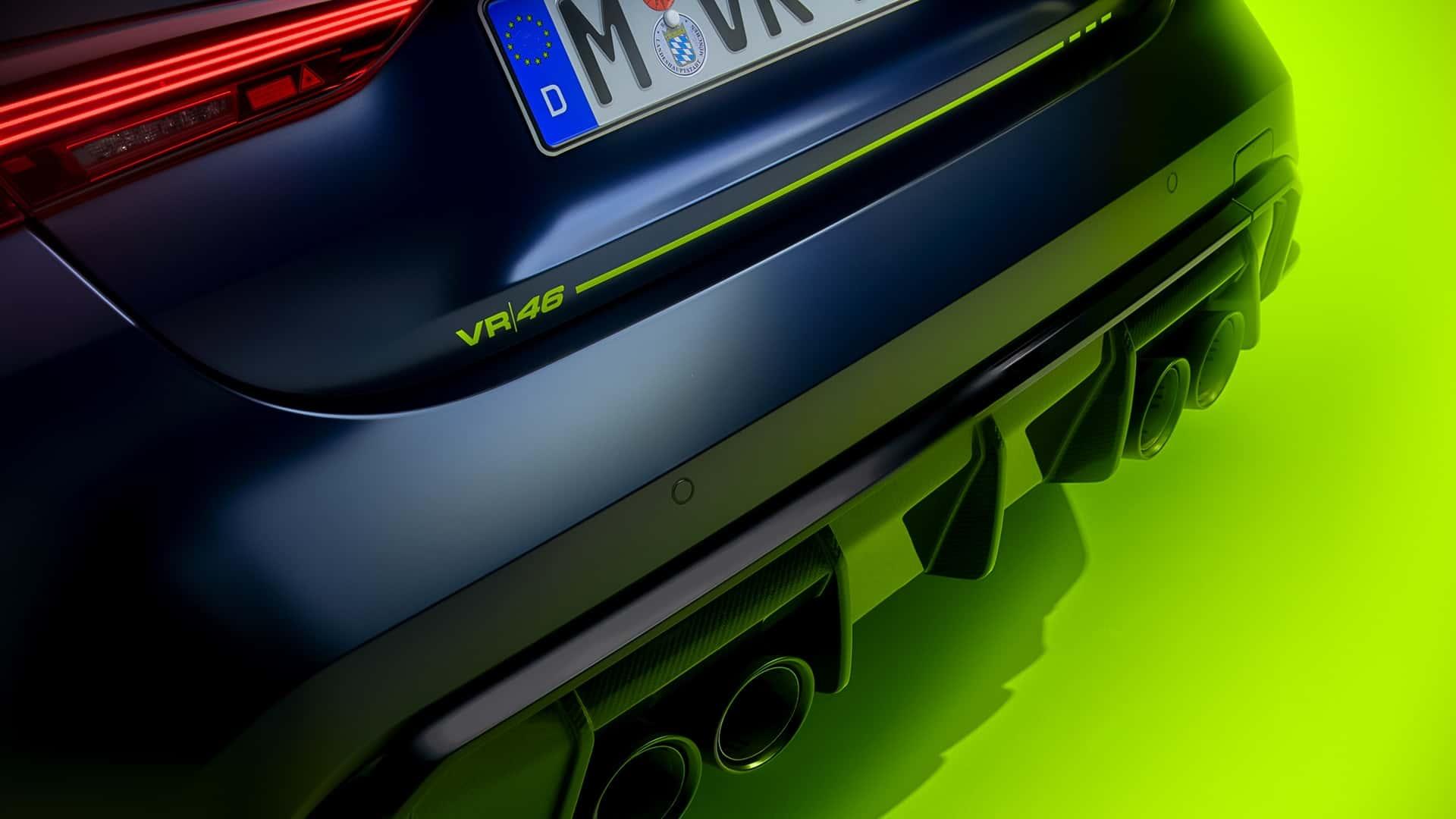 اگزوز‌ها و سپر پشت M4 CS Edition VR4