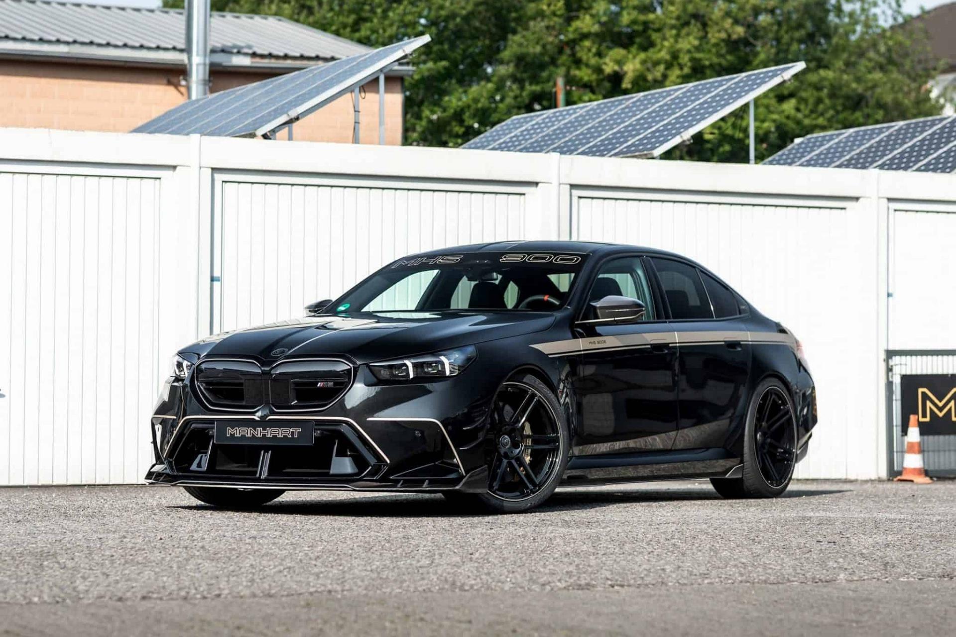 مدل سفارشی BMW M5 منهارت در رنگ مشکی