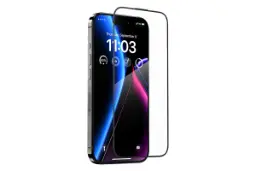 شفافیت محافظ صفحه نمایش گوشی بادیگارد مدل آنتی استاتیک مناسب اپل iPhone 15 Pro