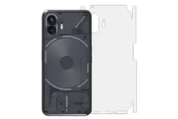 شفافیت محافظ صفحه نمایش گوشی بادیگارد مدل Full 360 مناسب ناتینگ فون 2