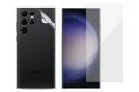 شفافیت محافظ صفحه نمایش گوشی بادیگارد مدل مات HydroGel مناسب سامسونگ Galaxy S23 Ultra به همراه محافظ پشت گوشی