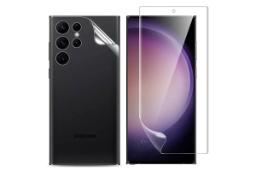 محافظ صفحه نمایش گوشی بادیگارد مدل HydroGel مناسب سامسونگ Galaxy S23 Ultra به همراه محافظ پشت گوشی